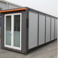 Hot sale public use  20ft x 20ft portable house foldable container home