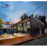 Luxury 40ft Home Shipping Container House Villa Contenedor Casa 40 ft HC