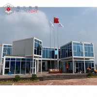 Professional custom 20ft container hospital wellcamp cabin container hospital 40ft apartment building prefab hospital